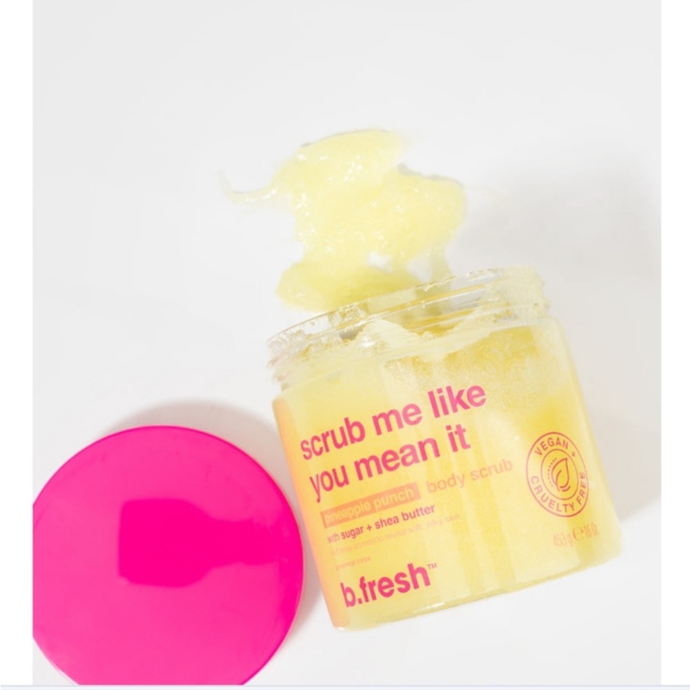 Scrub me like you mean it Pineapple Punch Body Scrub - 16oz buy one get one - Picture 2 of 10